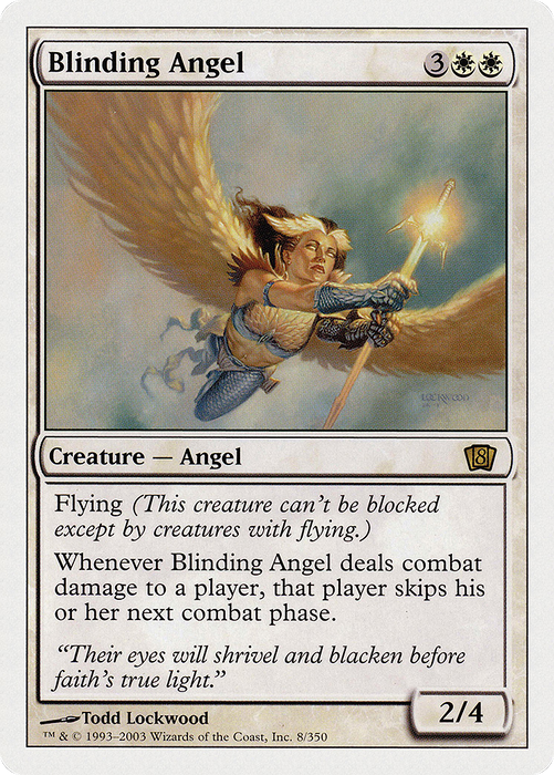 Blinding Angel (8ED-008) - rare
