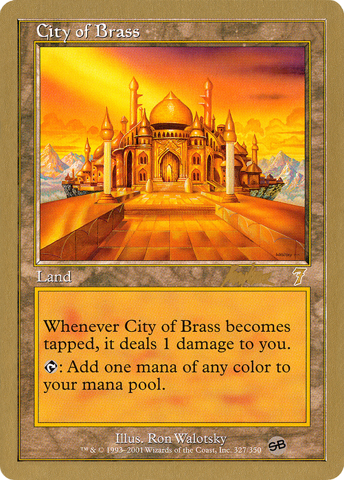 City of Brass (WCD-BK327SB) - rare