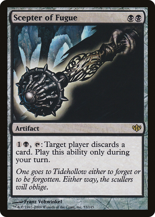 Scepter of Fugue (CON-053) - rare - Foil