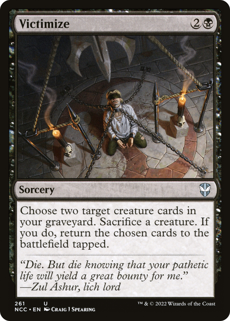 Victimize (NCC-261) - uncommon