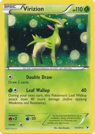 Virizion (013/101) - BE  - Promo - Holofoil