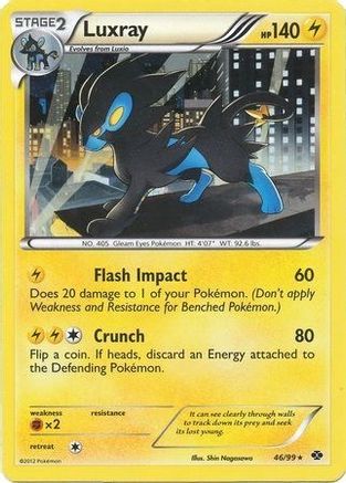 Luxray (046/99) - BE  - Promo - Holofoil