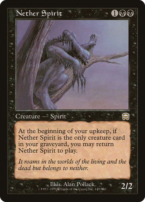 Nether Spirit (MMQ-149) - rare - Foil