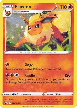 Flareon (SWSH041) - SSSPC  - Promo - Holofoil