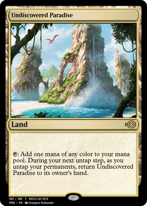 Undiscovered Paradise (PRM-61062) - rare - Foil