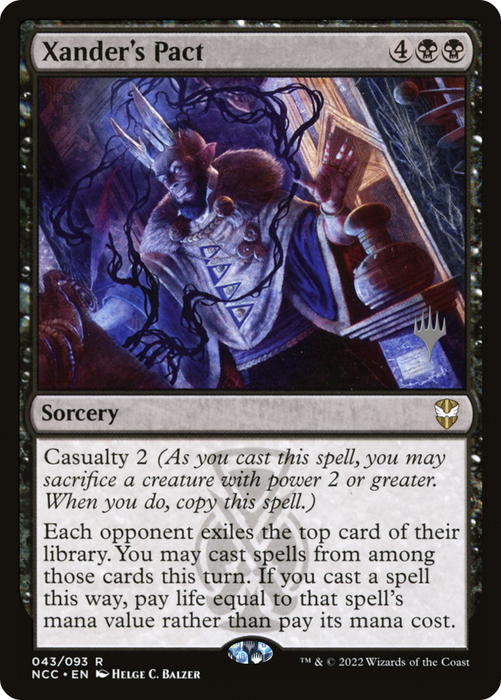 Xander's Pact (PPSNC-43P) - rare - Foil