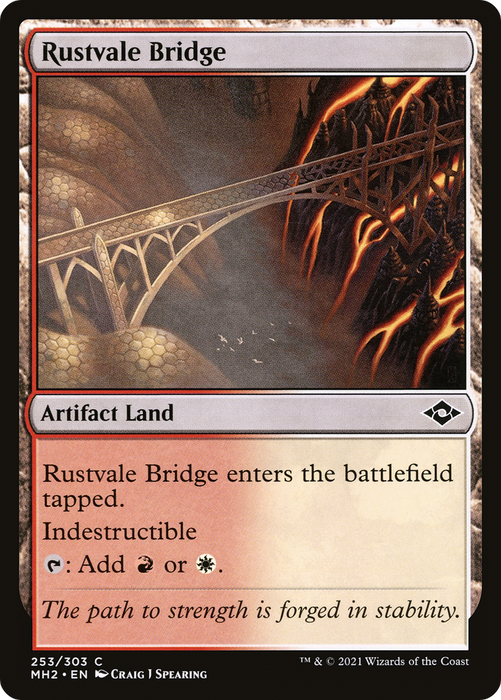 Rustvale Bridge (MH2-253) - common - Foil