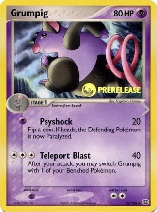 Grumpig (029/106) - NP  - Promo