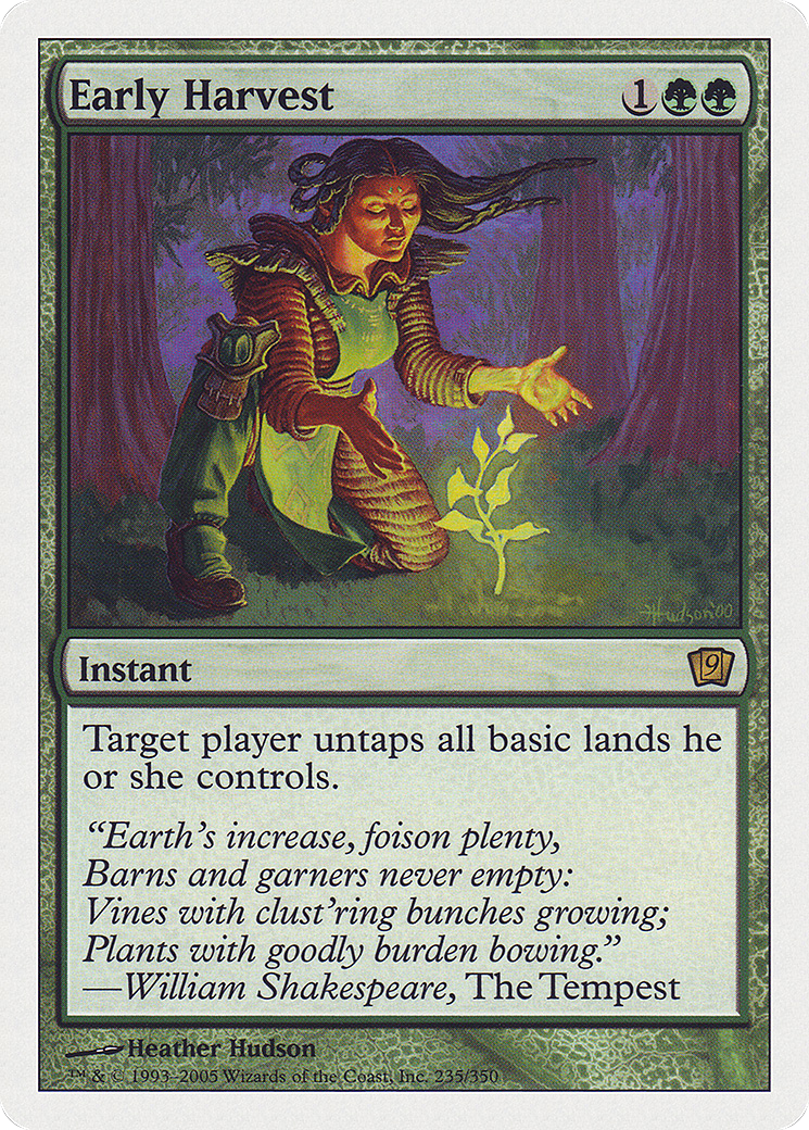 Early Harvest (9ED-235) - rare