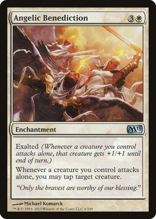 Angelic Benediction (M13-004) - uncommon - Foil