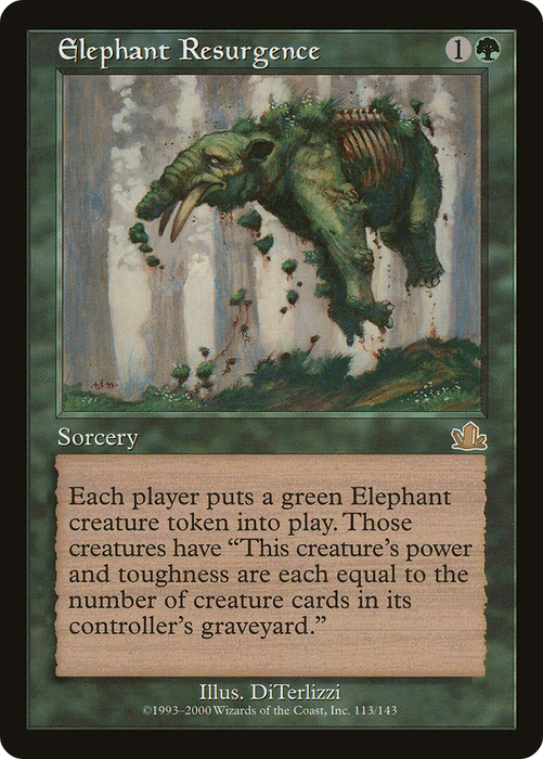 Elephant Resurgence (PCY-113) - rare - Foil