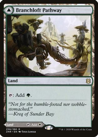 Branchloft Pathway // Boulderloft Pathway (ZNR-258) - rare