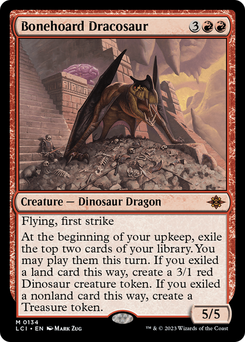 Bonehoard Dracosaur (LCI-134) - mythic - Foil