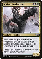 Ancient Lumberknot (VOW-230) - uncommon - Foil