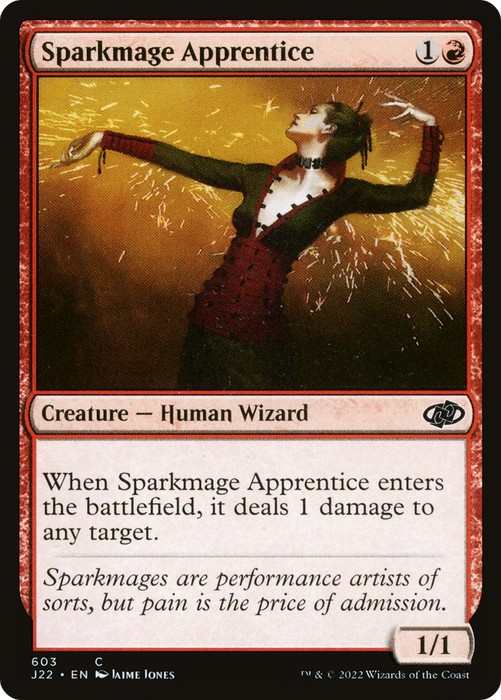 Sparkmage Apprentice (J22-603) - common