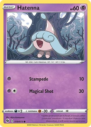 Hatenna (018/73) - CP  - Common