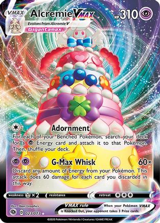 Alcremie VMAX (023/73) - CP  - Ultra Rare - Holofoil