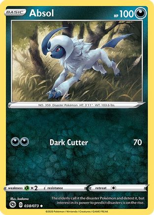 Absol (038/73) - CP  - Uncommon - Reverse Holofoil
