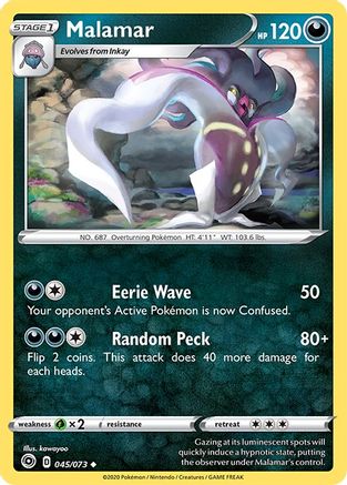 Malamar (045/73) - CP  - Uncommon - Reverse Holofoil
