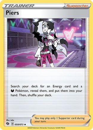 Piers (058/73) - CP  - Uncommon - Reverse Holofoil