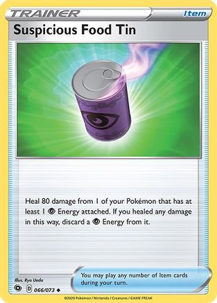 Suspicious Food Tin (066/73) - CP  - Uncommon - Reverse Holofoil