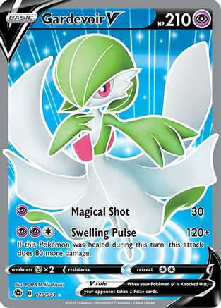 Gardevoir V (Full Art) (070/73) - CP  - Ultra Rare - Holofoil