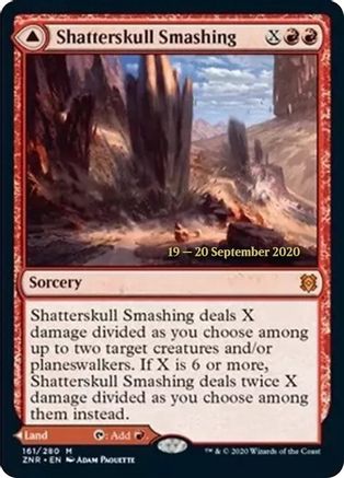 Shatterskull Smashing // Shatterskull, the Hammer Pass (PRE-161S) - mythic - Foil
