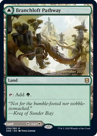 Branchloft Pathway // Boulderloft Pathway (PRE-258S) - rare - Foil