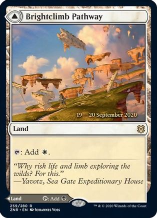 Brightclimb Pathway // Grimclimb Pathway (PRE-259S) - rare - Foil