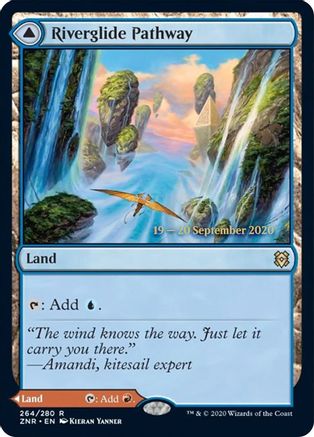 Riverglide Pathway // Lavaglide Pathway (PRE-264S) - rare - Foil
