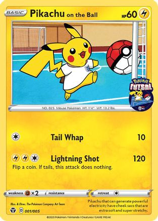 Pikachu on the Ball (001/005) - MCP  - Promo