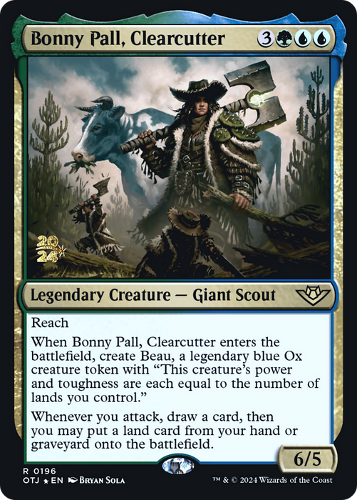 Bonny Pall, Clearcutter (PRE-196S) - rare - Foil