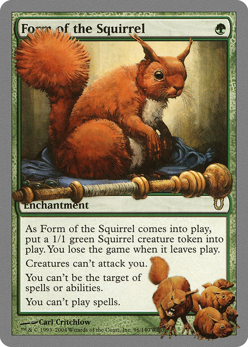Form of the Squirrel (UNH-096) - rare