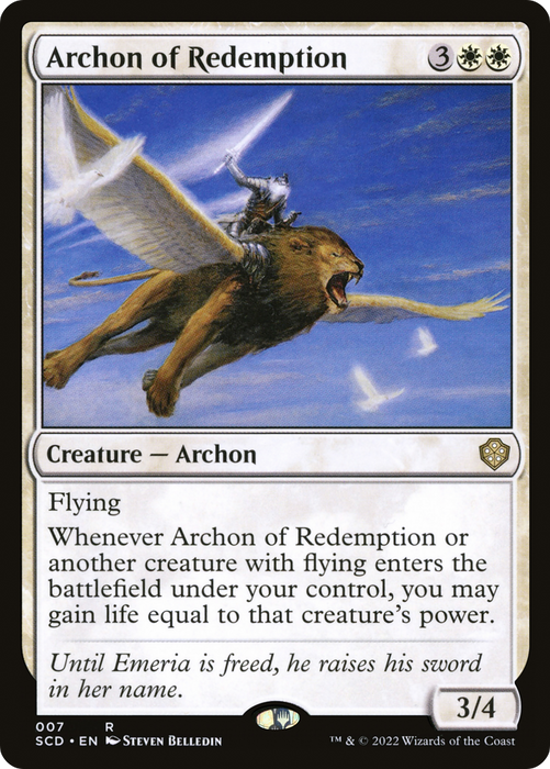 Archon of Redemption (SCD-007) - rare
