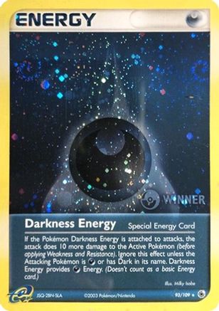 Darkness Energy (Special) (093/109) - LCC  - Promo - Holofoil