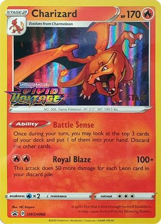 Charizard (SWSH066) - SSSPC  - Promo - Holofoil