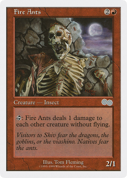 Fire Ants (BRB-027) - uncommon