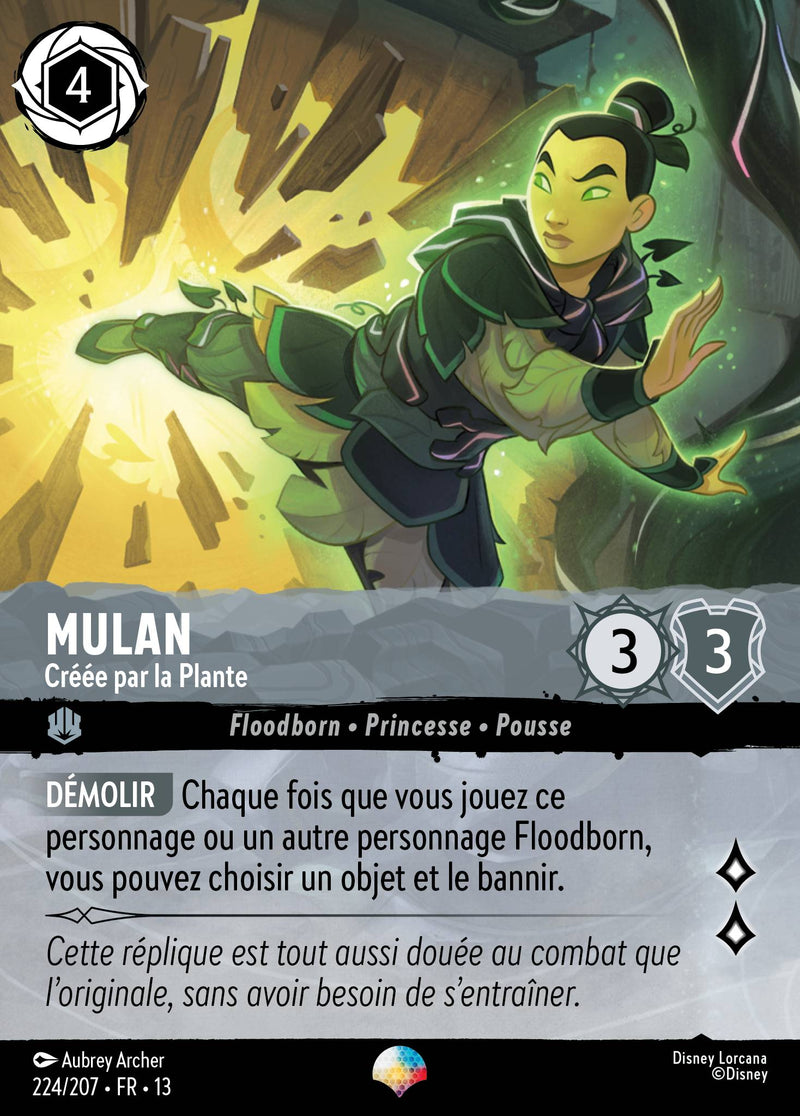 Mulan - Créée par la Plante