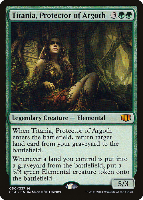 Titania, Protector of Argoth (C14-050) - mythic