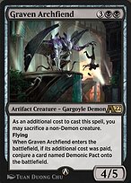 Graven Archfiend (YSNC-007) - rare