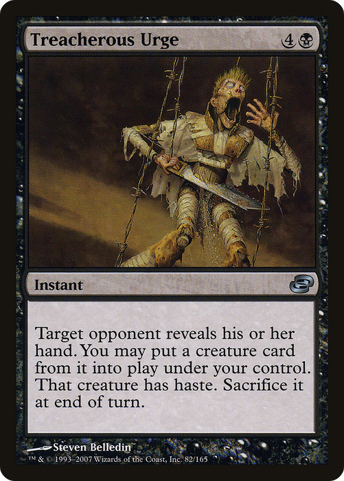 Treacherous Urge (PLC-082) - uncommon
