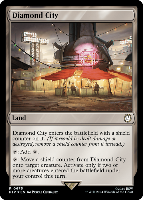 Diamond City (PIP-675) - rare - Foil