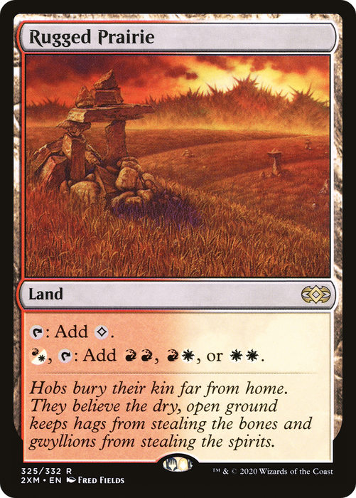 Rugged Prairie (2XM-325) - rare - Foil