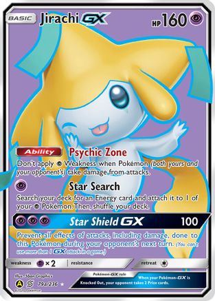 Jirachi GX (79a/236) - AAP  - Promo - Holofoil