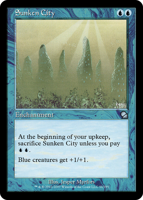Sunken City (ME1-051) - uncommon - Foil