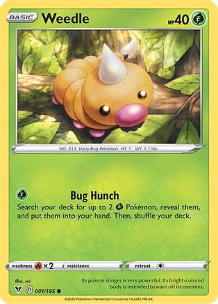 Weedle (001/185) - SVV  - Common