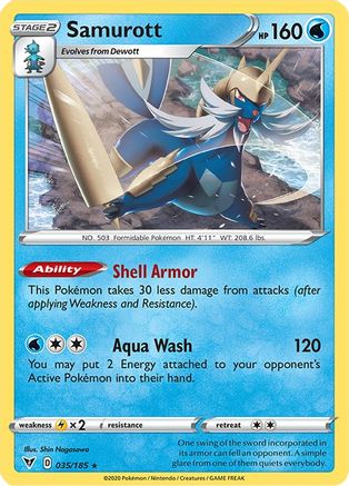 Samurott (035/185) - SVV  - Rare