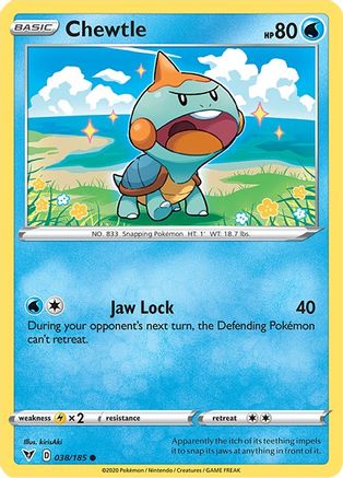 Chewtle (038/185) - SVV  - Common