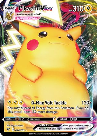 Pikachu VMAX (044/185) - SVV  - Ultra Rare - Holofoil