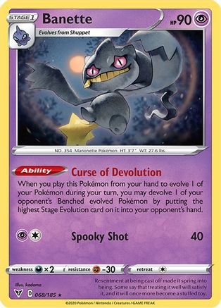 Banette (068/185) - SVV  - Rare